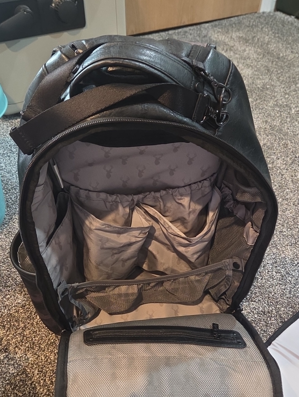 Itzy Ritzy Chelsea + Cole Large Diaper Bag - Picture 7 of 8